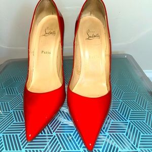 Red Christian Louboutin Stillettos